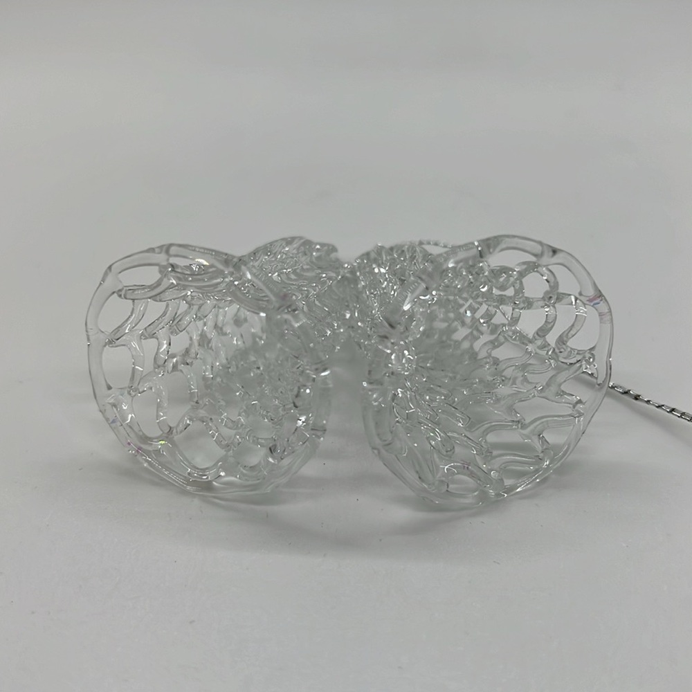Vintage Handspun Glass Christmas Bells Ornament - Picture 6 of 7